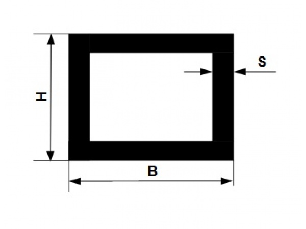Прямоугольная труба  52х112х5.0