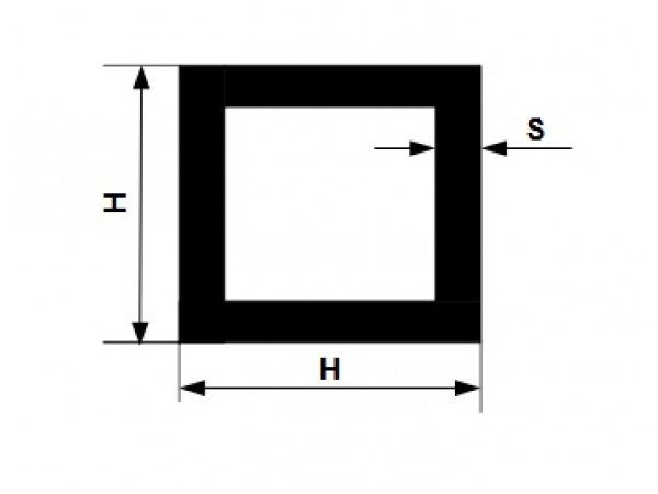 Квадратная труба Кв. тр. 120х120х4